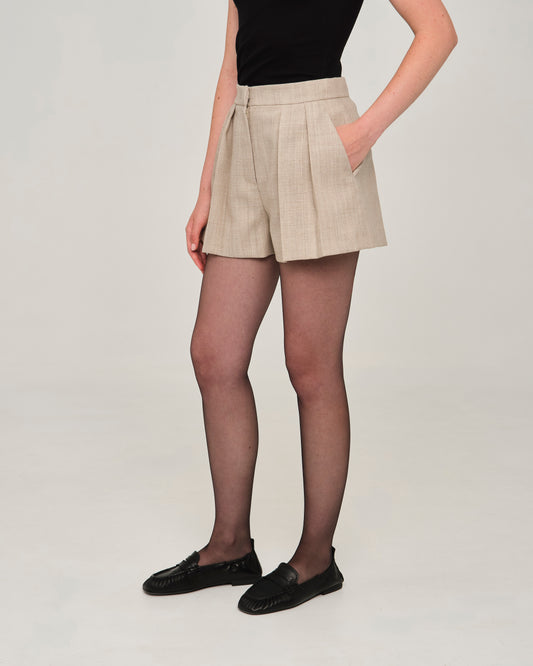 Shorts Milo 2 - Lana misto lino
